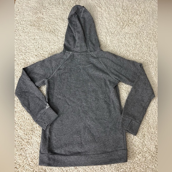 Girls size Medium (10/12) Adidas Sparkle Gray Hoodie - Picture 6 of 6